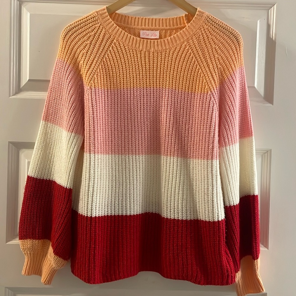 Pink Lily sweater